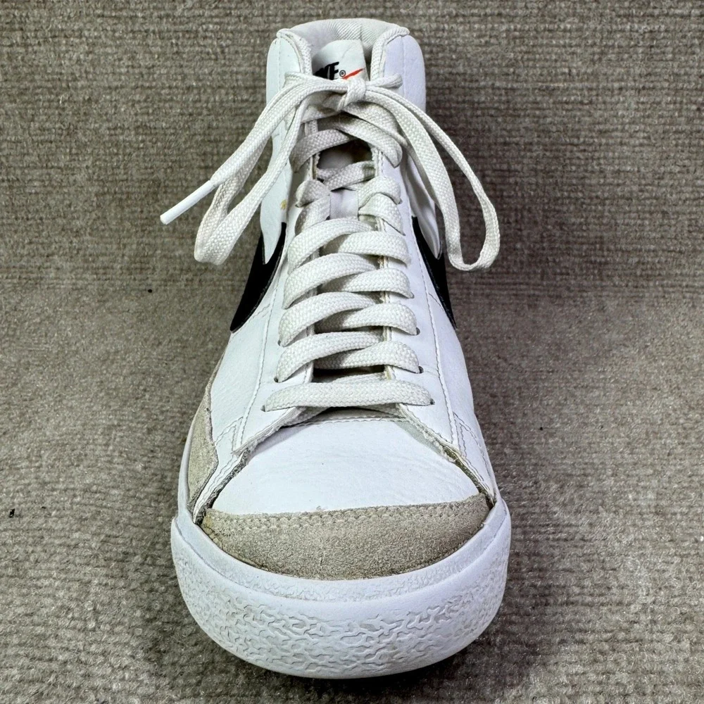 Nike‎ Blazer Mid 77 Kids Size 7Y White Black DA4086-100